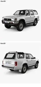 Toyota 4Runner 1992 - 3D Model