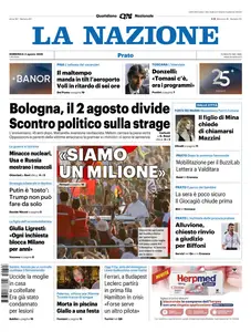 La Nazione Prato - 3 Agosto 2025