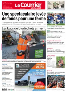 Le Courrier de l'Ouest Angers - 16 Septembre 2024