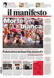 il Manifesto - 12 Settembre 2025