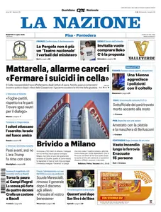La Nazione Pisa Pontedera - 1 Luglio 2025