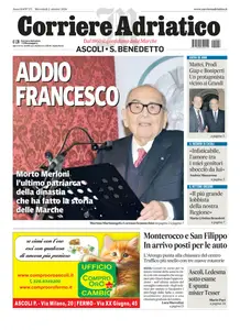 Corriere Adriatico Ascoli - 2 Ottobre 2024