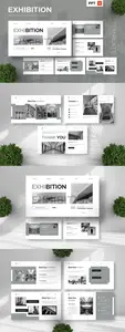 Exhibition - Art Gallery Powerpoint Templates UEUU3FF
