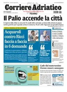 Corriere Adriatico Fermo - 15 Agosto 2025