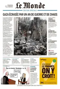 Le Monde du Mardi 8 Octobre 2024