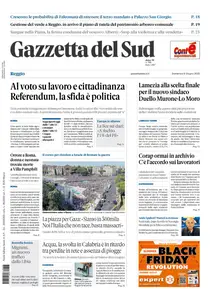 Gazzetta del Sud Reggio Calabria - 8 Giugno 2025