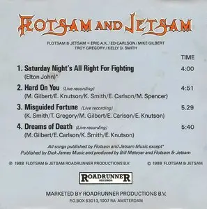 Flotsam and Jetsam - Saturday Night's All Right For Fighting (1988)