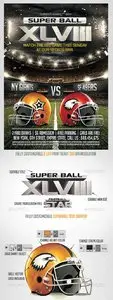 GraphicRiver Super Ball Football Flyer Template