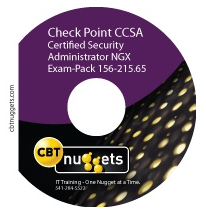 CBT Nuggets Check Point CCSA Certified Security Administrator NGX R65 DVD