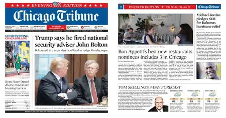 Chicago Tribune Evening Edition – September 10, 2019