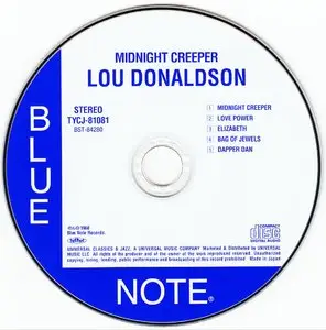Lou Donaldson - Midnight Creeper (1968) {Blue Note Japan SHM-CD TYCJ-81081 rel 2014} (24-192 remaster)
