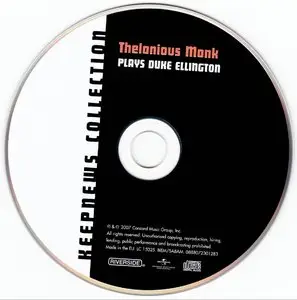Thelonious Monk - Thelonious Monk Plays Duke Ellington (1955) {2007 Riverside} [Keepnews Collection Series] (Item #1of27)