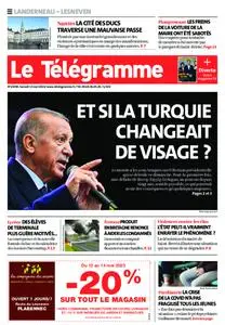 Le Télégramme Landerneau - Lesneven – 13 mai 2023