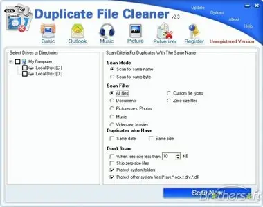 Duplicate File Cleaner v2.5.2 Build 149 Portable