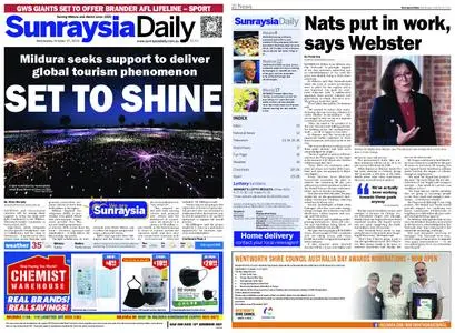 Sunraysia Daily – October 27, 2021