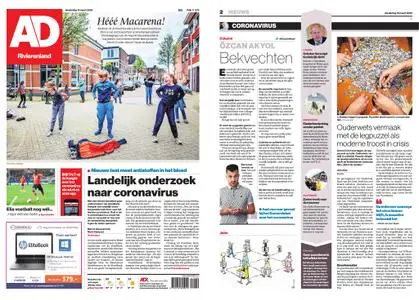 Algemeen Dagblad - Rivierenland – 19 maart 2020
