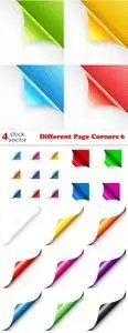 Vectors - Different Page Corners 6