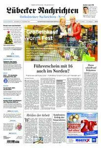 Lübecker Nachrichten Ostholstein Nord - 23. Dezember 2017