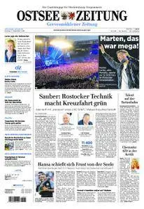 Ostsee Zeitung Grevesmühlener Zeitung - 03. September 2018