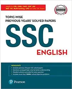 SSC English - Previous Years’ Solved Papers by Pearson