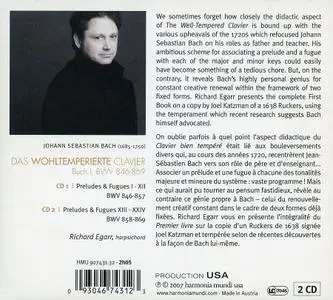 Richard Egarr - Johann Sebastian Bach: Das Wohltemperierte Clavier, Vol.1 (2007)