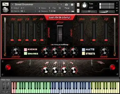 Global Audio Tools Sounds From The Streets Drum Bank v2 KONTAKT