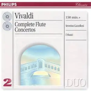 Vivaldi - Complete Flute Concertos - Severino Gazzelloni (1996) {2CD Philips Duo 454 256-2 rec 1964-1974}