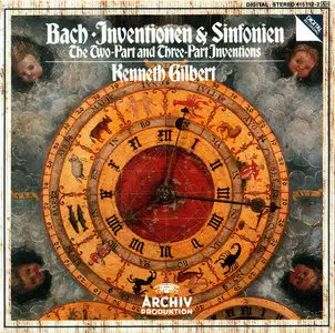 Kenneth Gilbert - Johann Sebastian Bach: The Two-Part And Three-Part Inventions (Inventionen & Sinfonien) (1985) [Re-Up]