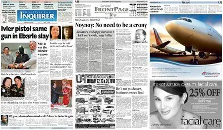 Philippine Daily Inquirer – January 22, 2010