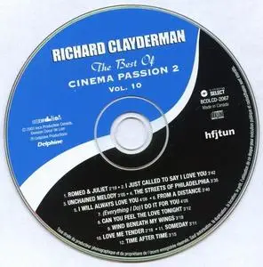 Richard Clayderman - The Best Of Cinema Passion/The Best Of Cinema Passion 2 (2000/2003) {Coeur De Lion/Delphine}