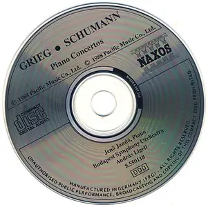 Grieg, Schumann - Piano Concertos (1988)