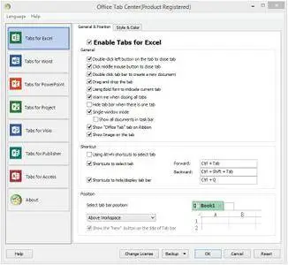 Office Tab Enterprise 11.0.0.228 (x86/x64) Multilingual