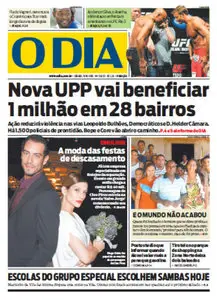 Jornal O Dia - 13 de outubro de 2012 - Sábado