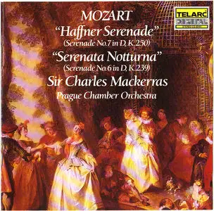 Mozart - Haffner-Serenade & Serenata Notturna (Sir Charles Mackerras, Prague Chamber Orchestra) [1998]