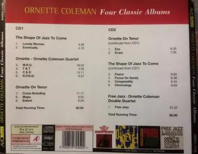 Ornette Coleman - Four Classic Albums (2CD) (2013) {Compilation}