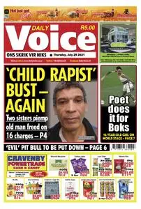 Daily Voice – 29 July 2021