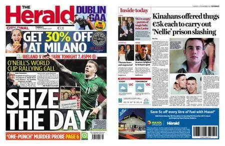 The Herald (Ireland) – November 14, 2017