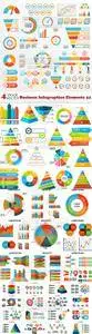 Vectors - Business Infographics Elements 44