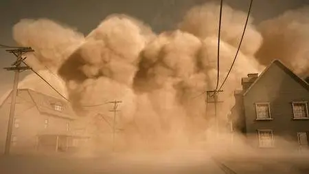 Simulating a Large Dust Storm in Maya