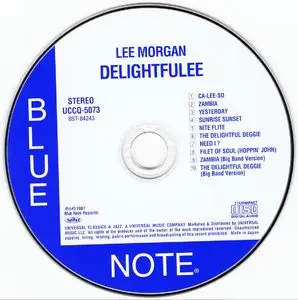 Lee Morgan - Delightfulee (1966) {Blue Note Japan SHM-CD UCCQ-5073 rel 2014} (24-192 remaster)