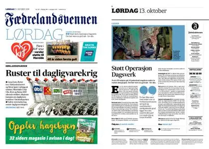Fædrelandsvennen – 13. oktober 2018