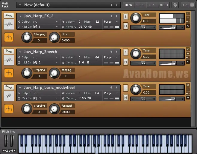 Microhammer Jaw Harp KONTAKT (repost) / AvaxHome