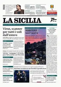 La Sicilia - 5 Febbraio 2020