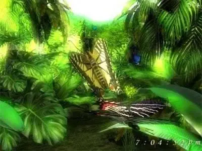 Forest Butterflies 3D Screensaver