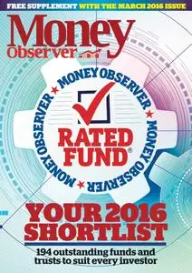 Money Observer - 2016 Shortlist Supplement