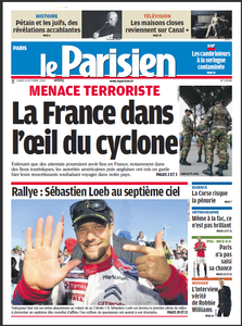 Le Parisien, du 4 Octobre 2010 plus Suppl.