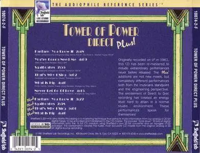 Tower Of Power - Direct (Plus!) (1981) {Sheffield Lab}