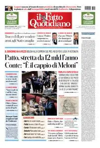 Il Fatto Quotidiano - 22 Dicembre 2023