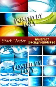 Vector Abstract Backgrounds #10 - Stock Vector