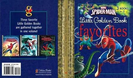 Marvel Spider-Man Little Golden Book Favorites HC (2014)